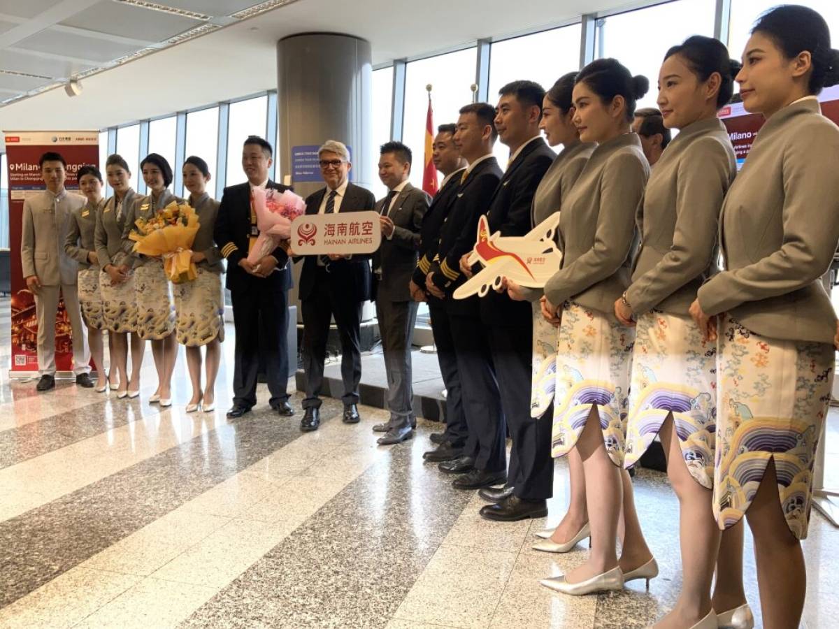 Inaugurazione volo Malpensa-Chongqing: da Milano alla Cina