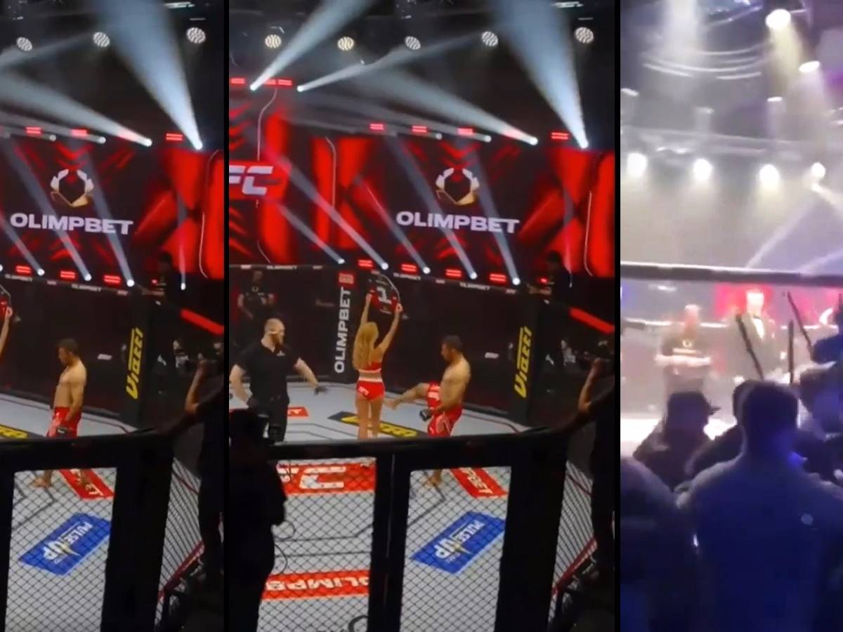 Atleta Mma colpisce una ring girl linciato dal pubblico a fine match, viene squalificato a vita