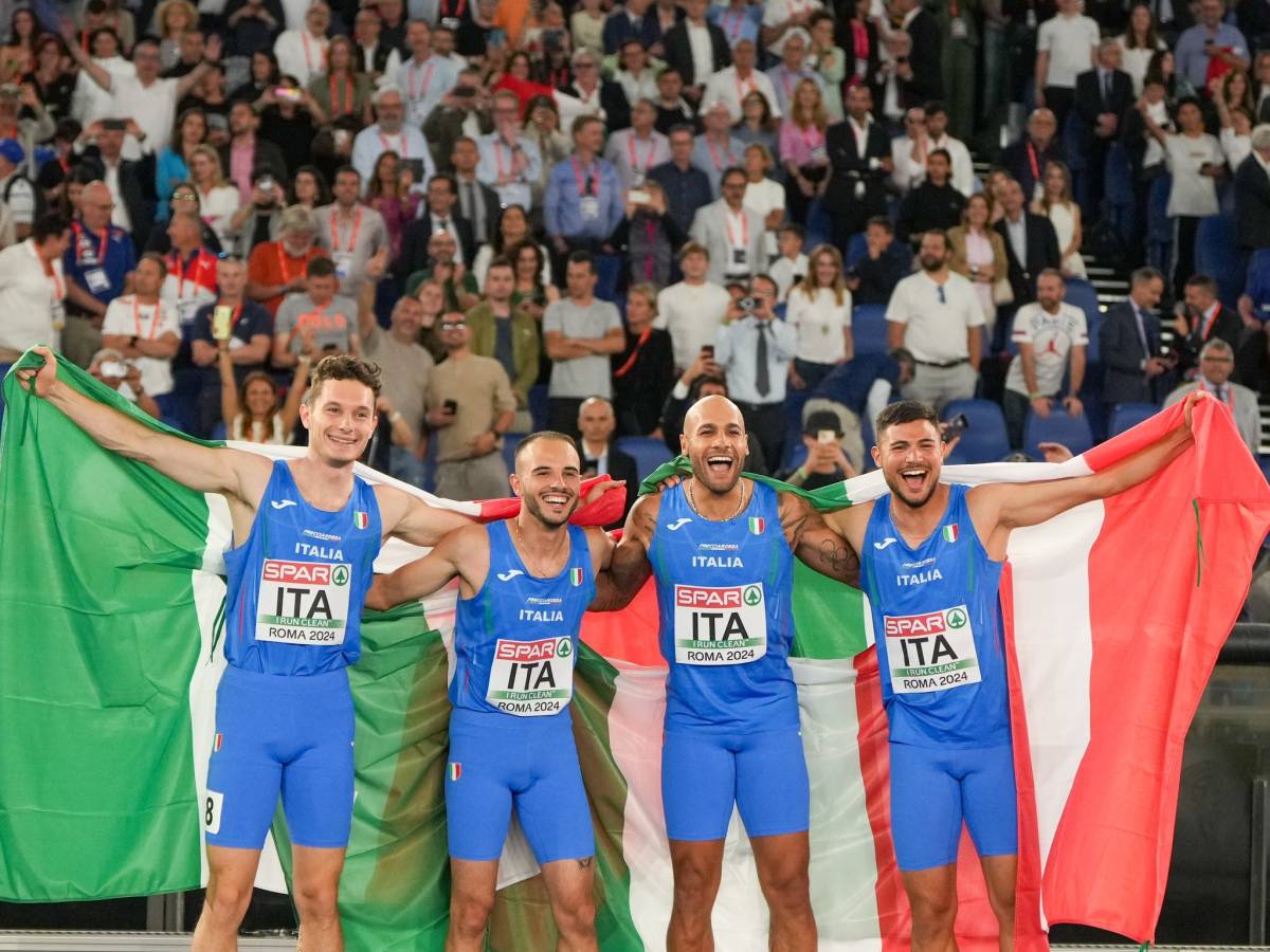 Europei Atletica, Boom Dell'Italia: Oro 4x100, Argento Iapichino E ...