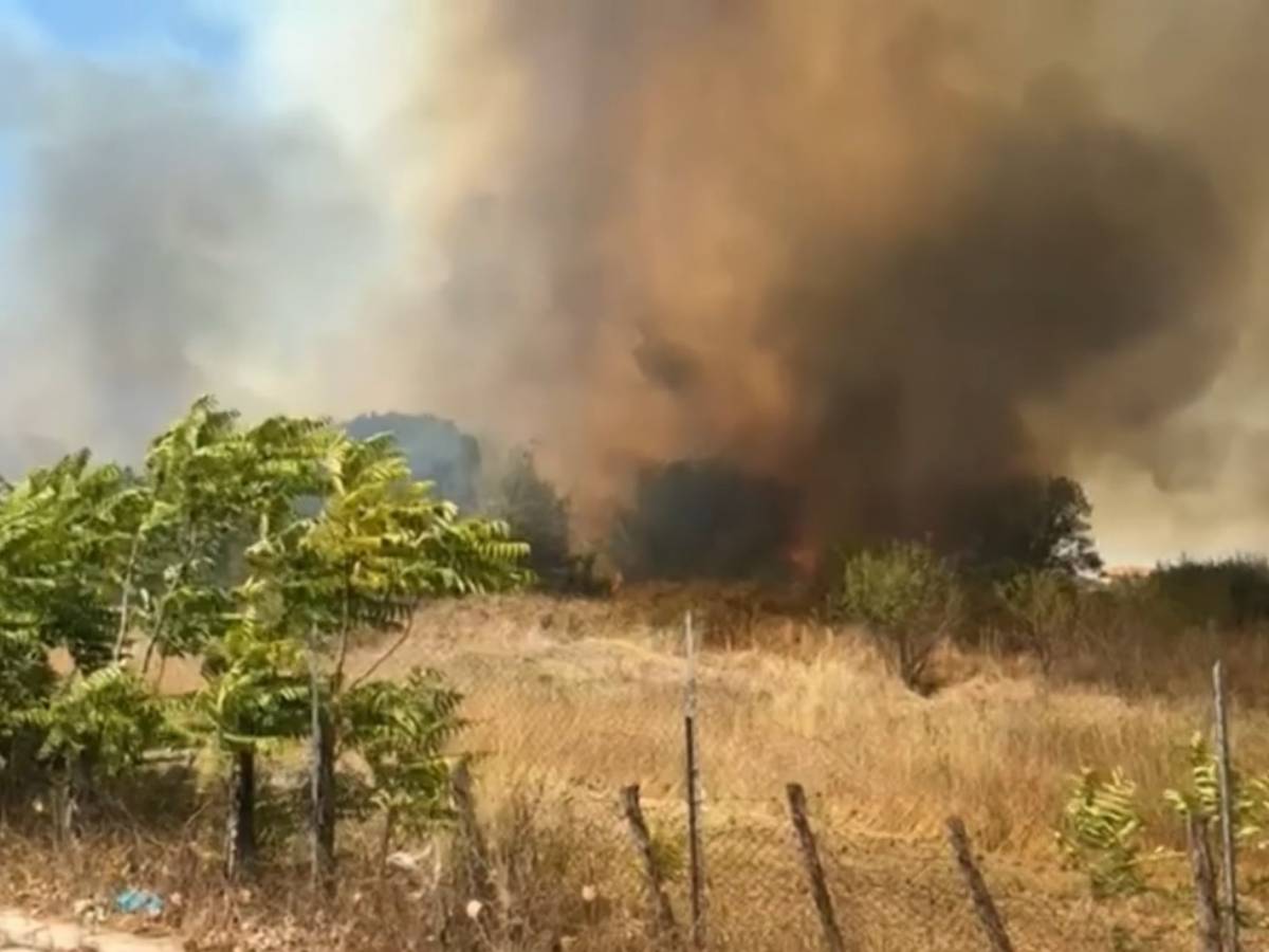 Roma incendio 