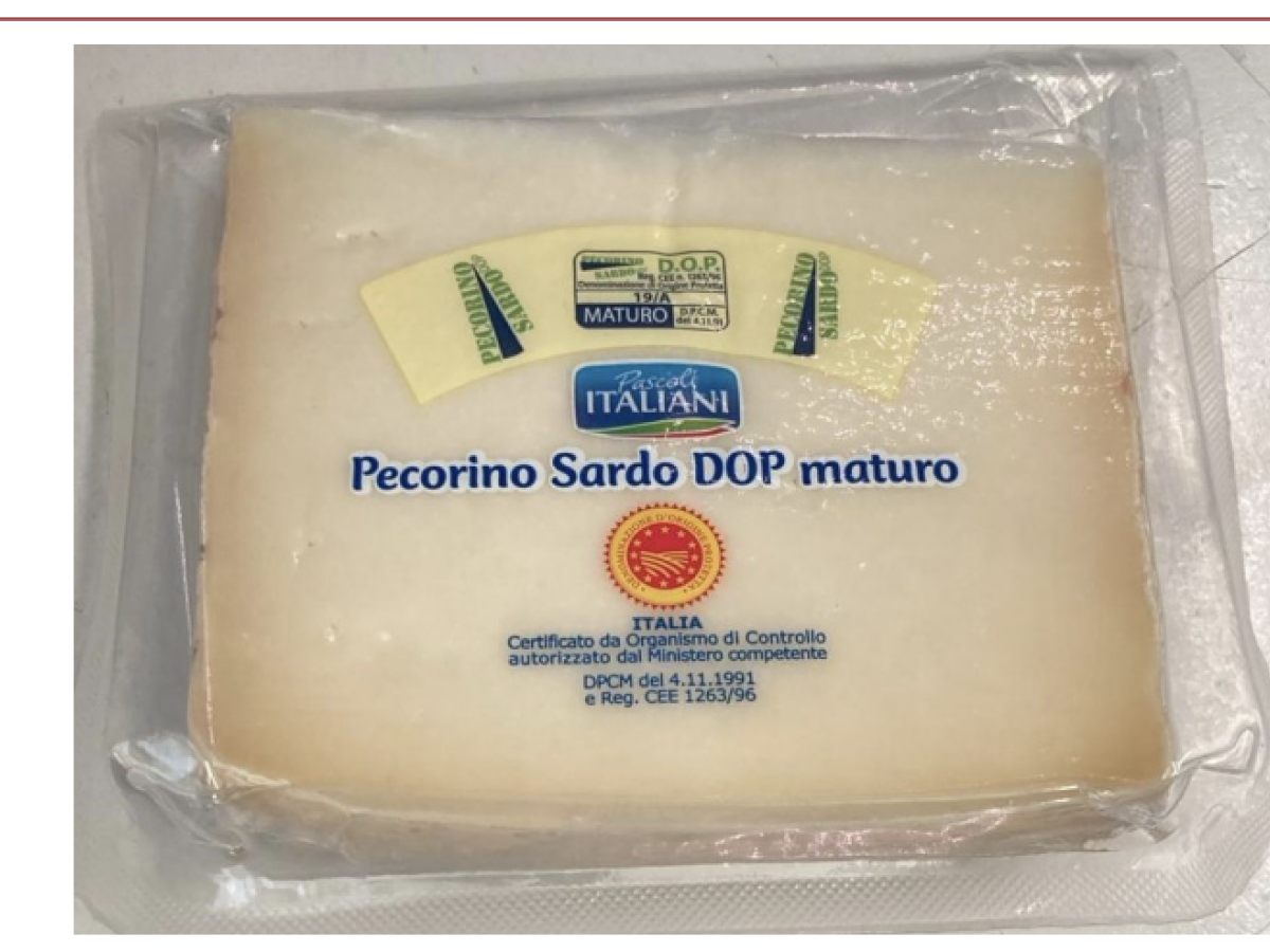 Allarme Listeria nel pecorino: ecco il lotto da non consumare