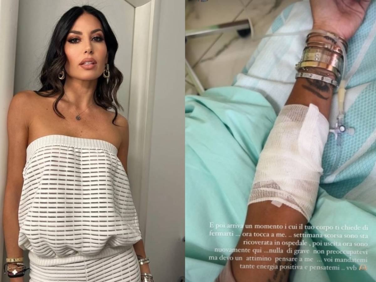 Elisabetta Gregoraci ricoverata in ospedale: "Ora tocca a me"