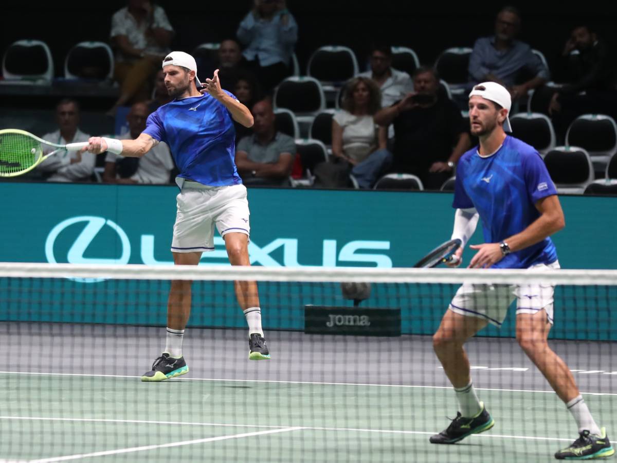 Coppa Davis 2024 Bolelli e Vavassori si riscattano 21 Italia sul Belgio grazie al doppio