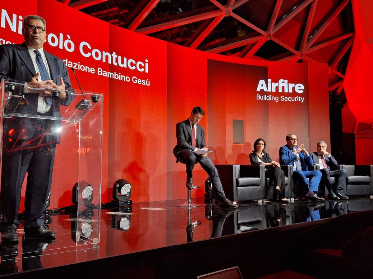 Imprese,Airfire SpA inaugura la Fondazione Evangelisti per la salute e l'istruzione