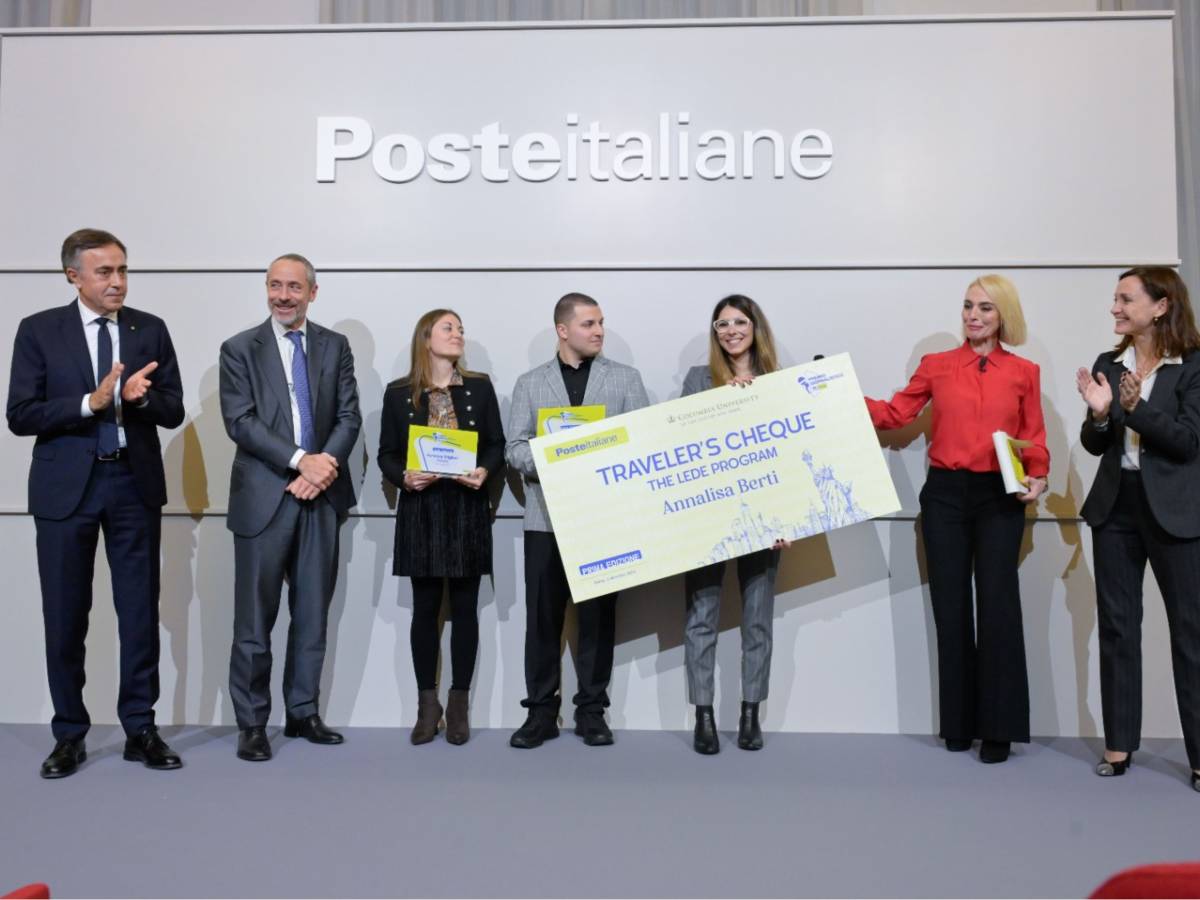 Poste italiane, la prima edizione del premio Tg Poste vinto da una giovane giornalista toscana