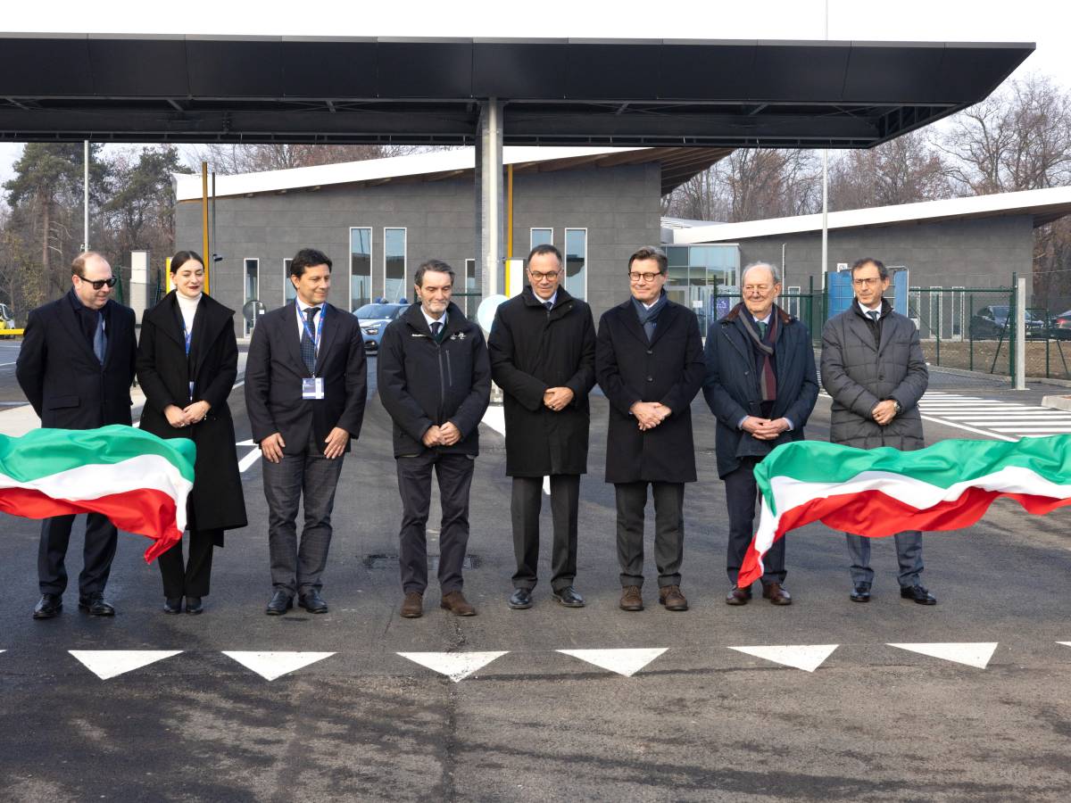 Inaugurazione parcheggi sicuri per camion a malpensa cargocity