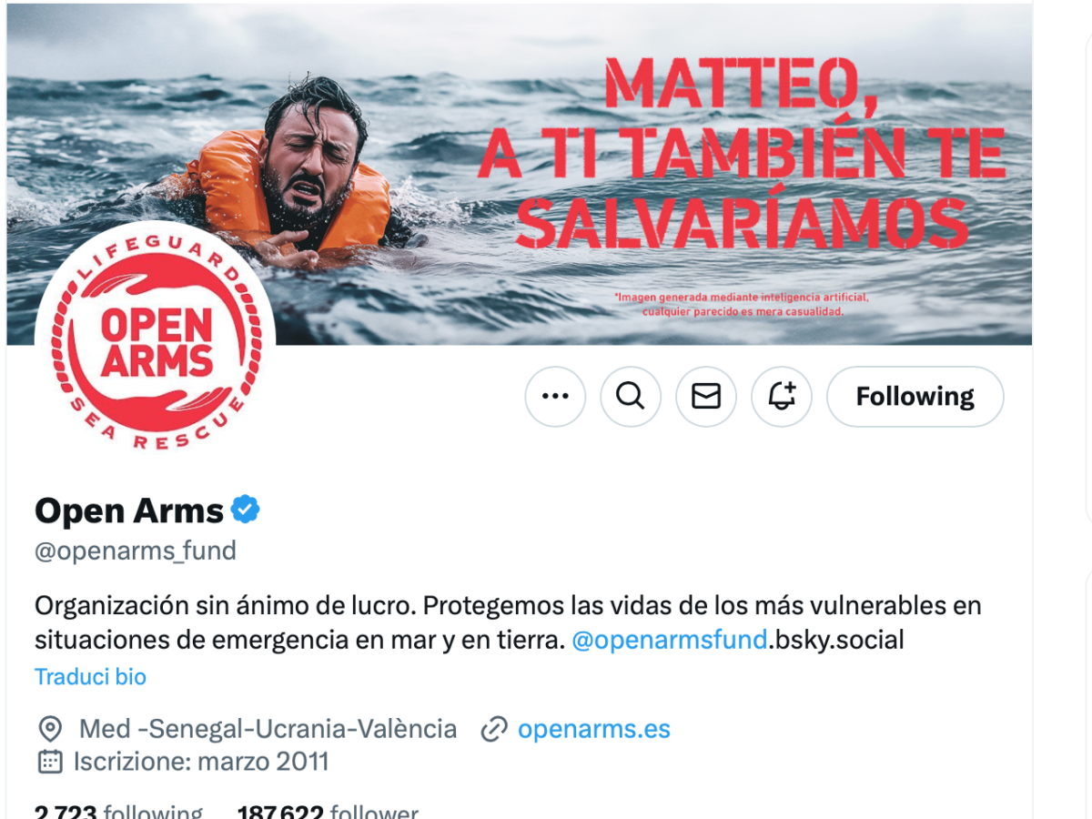 "Se fossi in pericolo salveremmo anche te". Così Open Arms usa il processo di Salvini per fare marketing