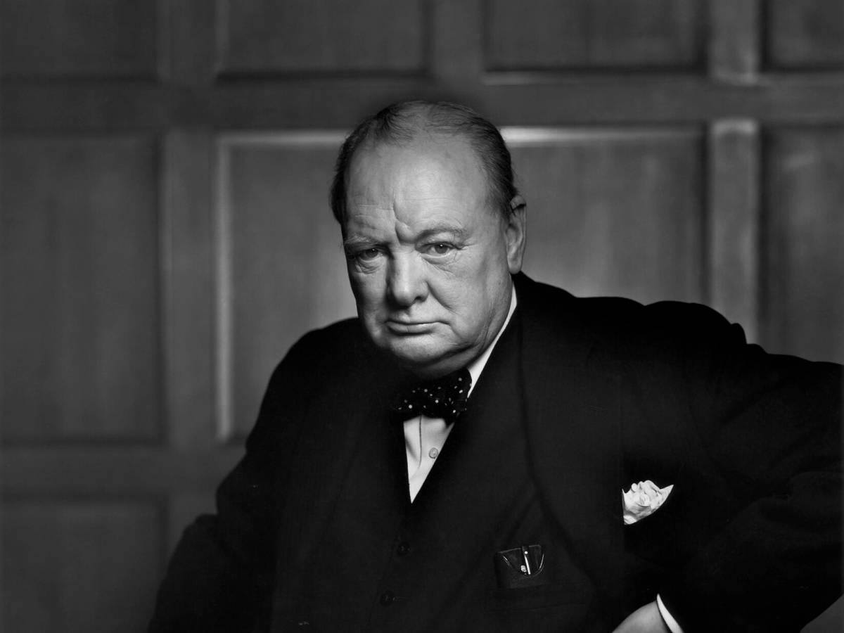 Churchill visto a colori