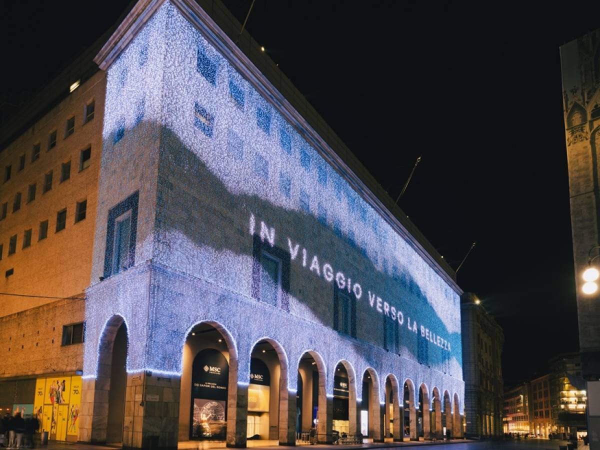 Msc Crociere porta il mare a Milano: una esperienza unica alla Rinascente