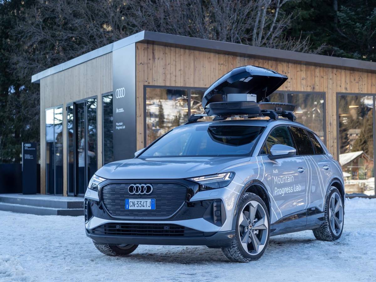 Audi Q4 etron Mountain Progress Lab