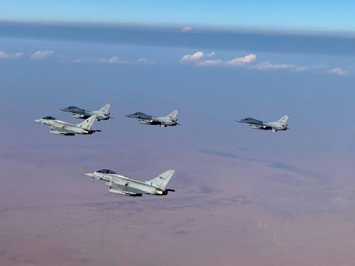 Aeronautica Militare italiana e Iraqi Air Force: attività addestrative congiunte in Kuwait