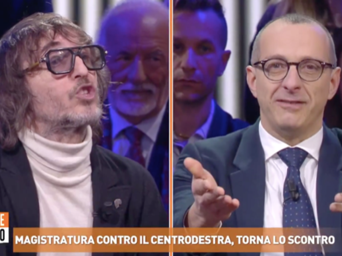 “Lo avete fatto anche voi”. Cruciani fulmina il Pd su Almasri: lite in studio