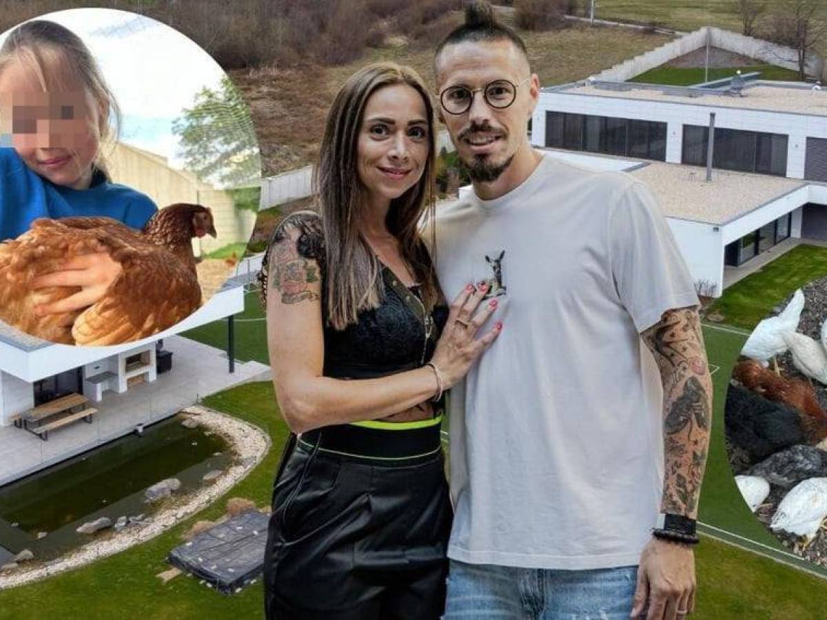 Dal calcio alla fattoria con galline: la nuova vita di Hamsik