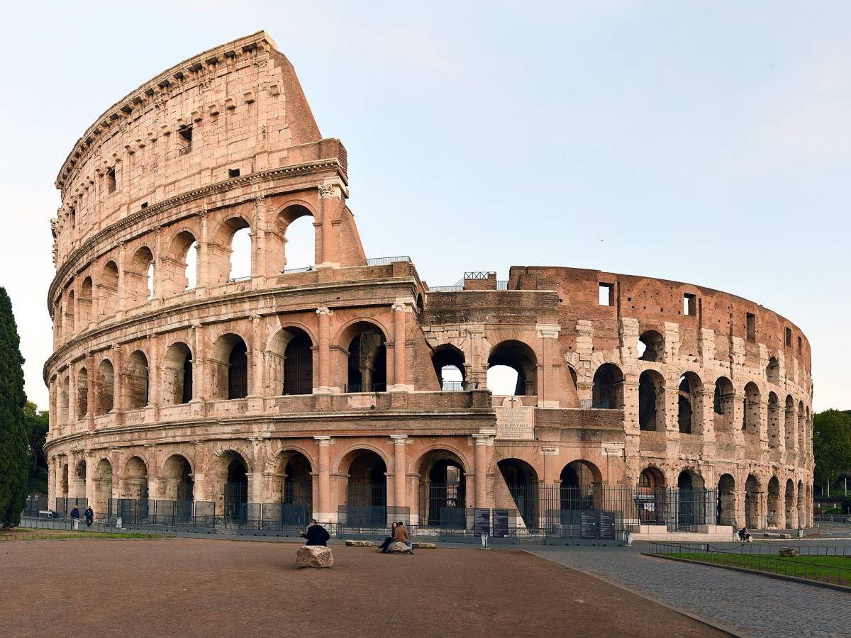 Il centro di Roma senz