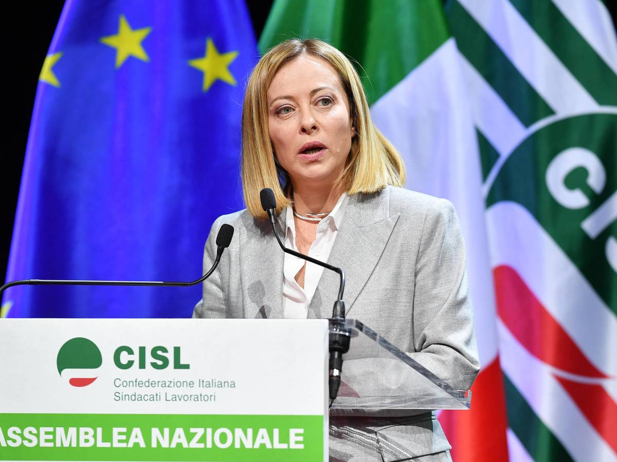 Meloni alla Cisl: “Superiamo la visione conflittuale del sindacato e affrontiamo le sfide del lavoro”