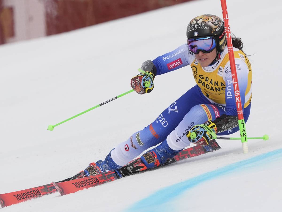 SuperG a La Thuile, Sofia Goggia è seconda: Brignone finisce terza