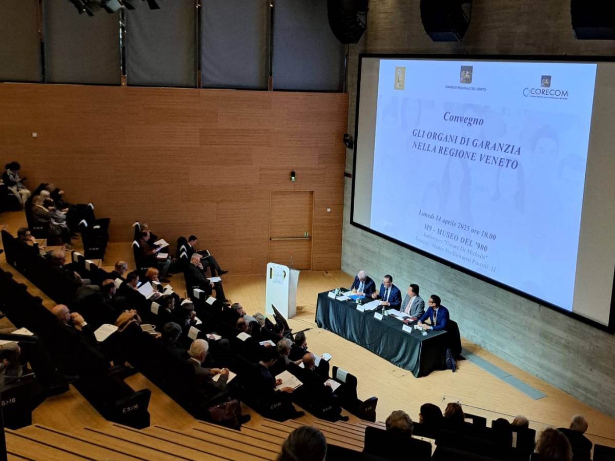 Comunicato Stampa: Convegno “Organi di Garanzia nella Regione Veneto”