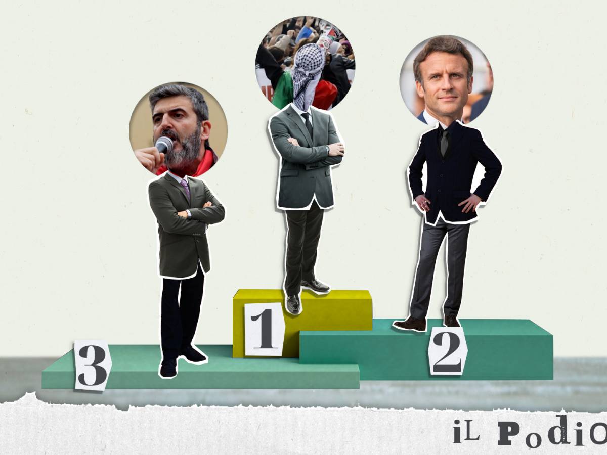 Il sindacalista, Macron in conclave, l Il sindacalista, Macron in conclave, l