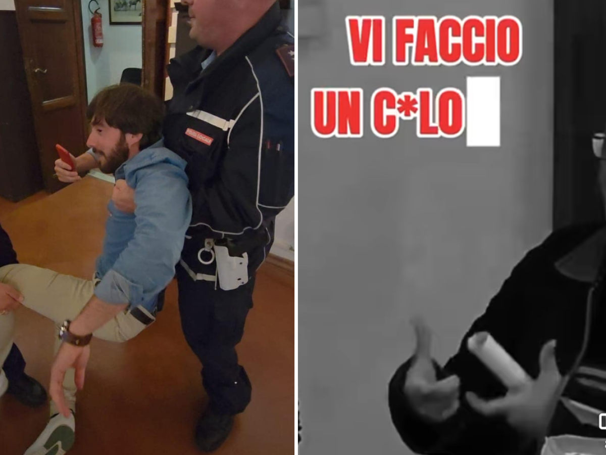  vi faccio un c così   i consiglieri di opposizione definiti  fascistelli 