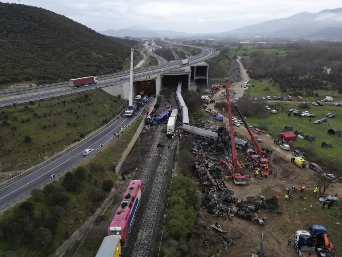 Disastro ferroviario di Tempe, Grecia