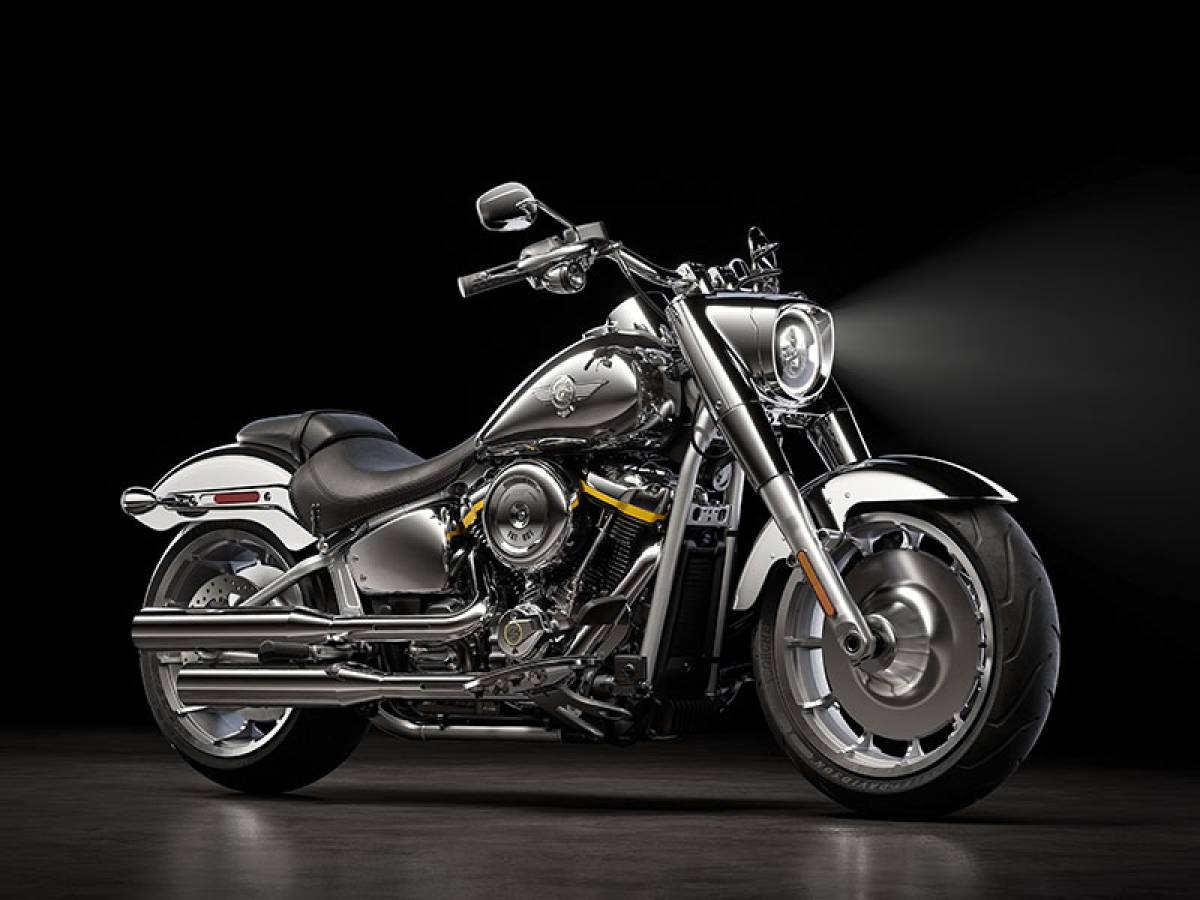 Harley-Davidson Fat Boy Gray Ghost