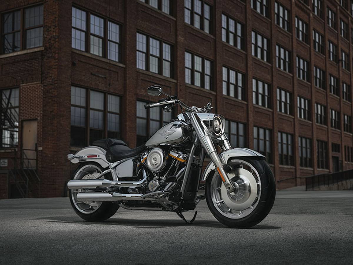 Harley-Davidson Fat Boy Gray Ghost