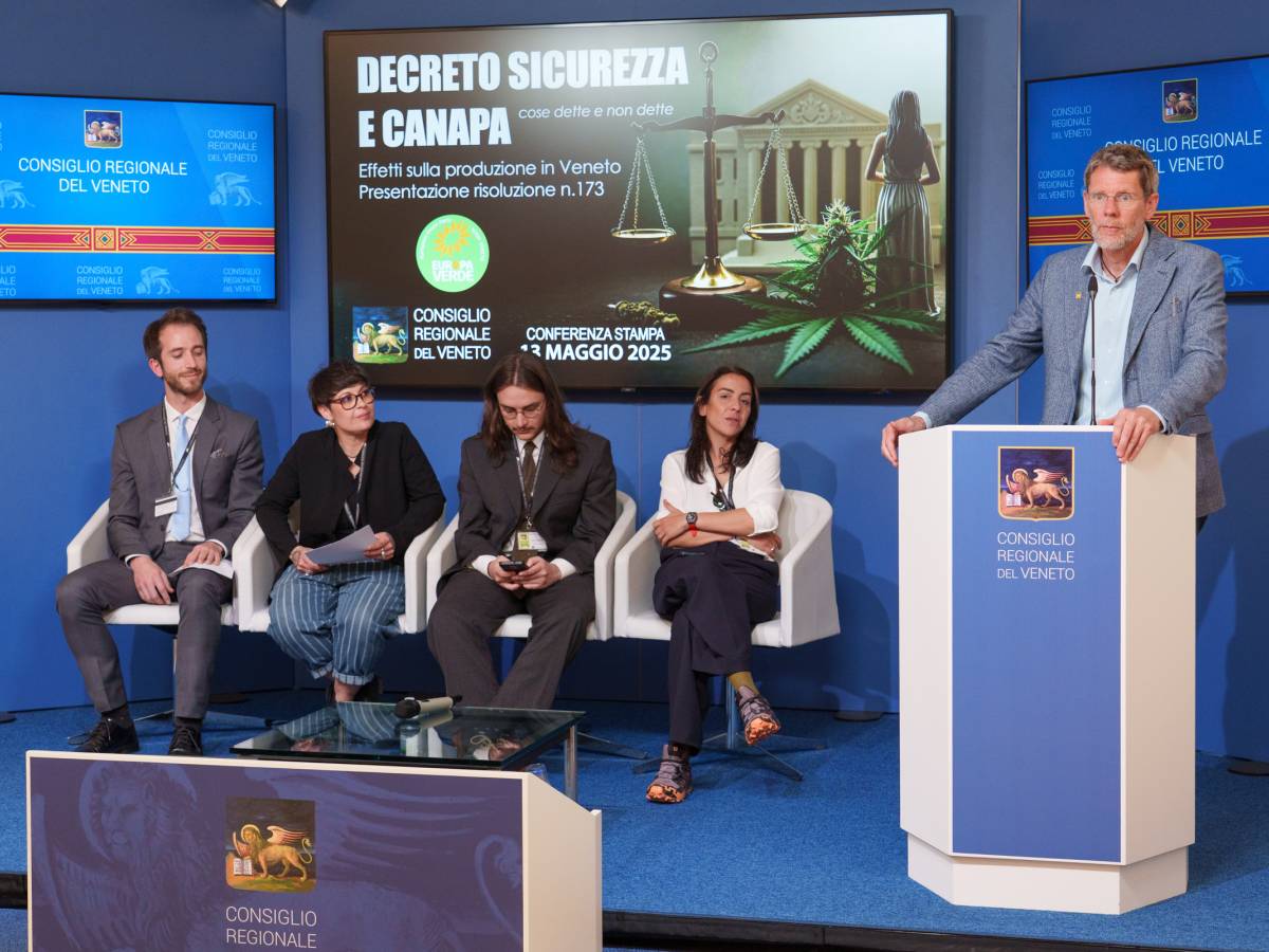 Comunicato Stampa: Masolo (Europa Verde): “Veneto: effetti devastanti del decreto sicurezza sul comparto della canapa"