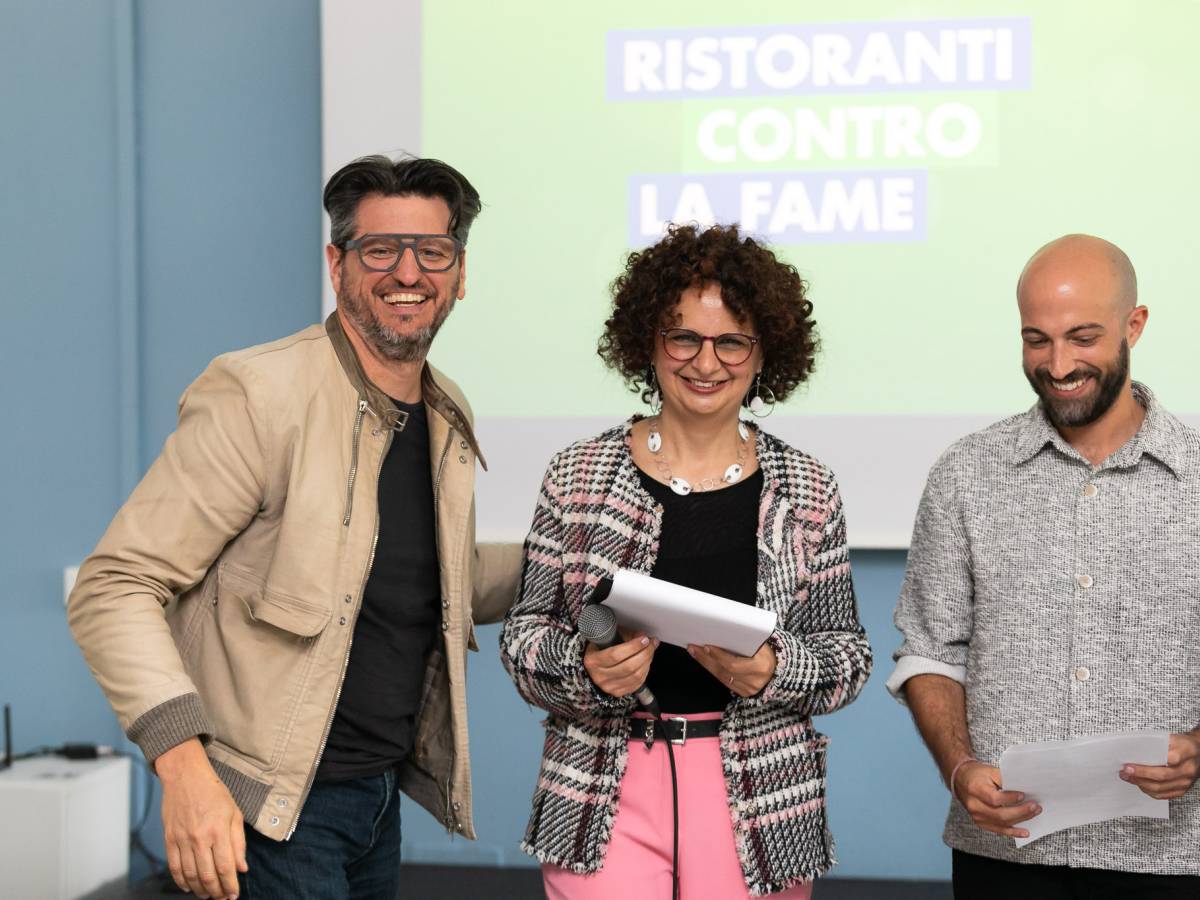 Ristoranri contro la Fame, Tommaso Arrigoni, Stefania Rodio e Paolo Vizzari
