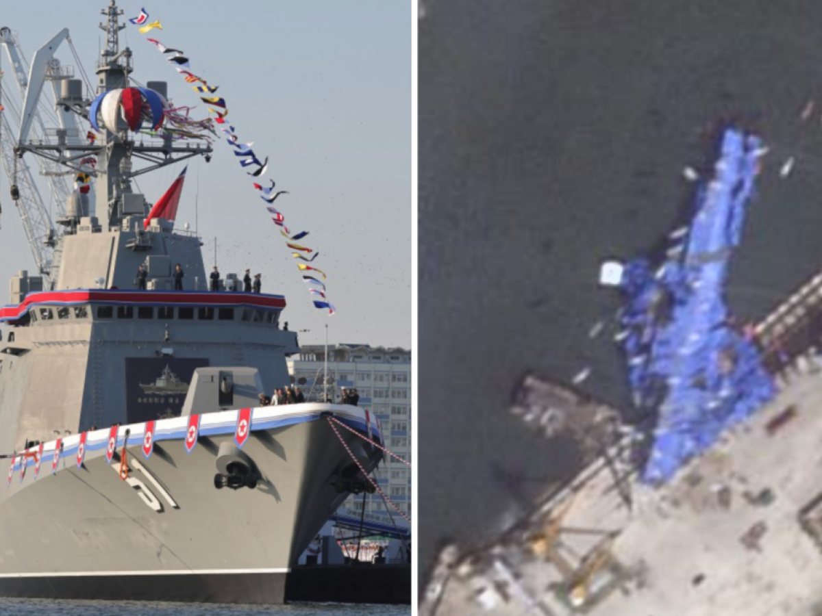  problemi con la nave affondata le immagini che svelano i flip di kim
