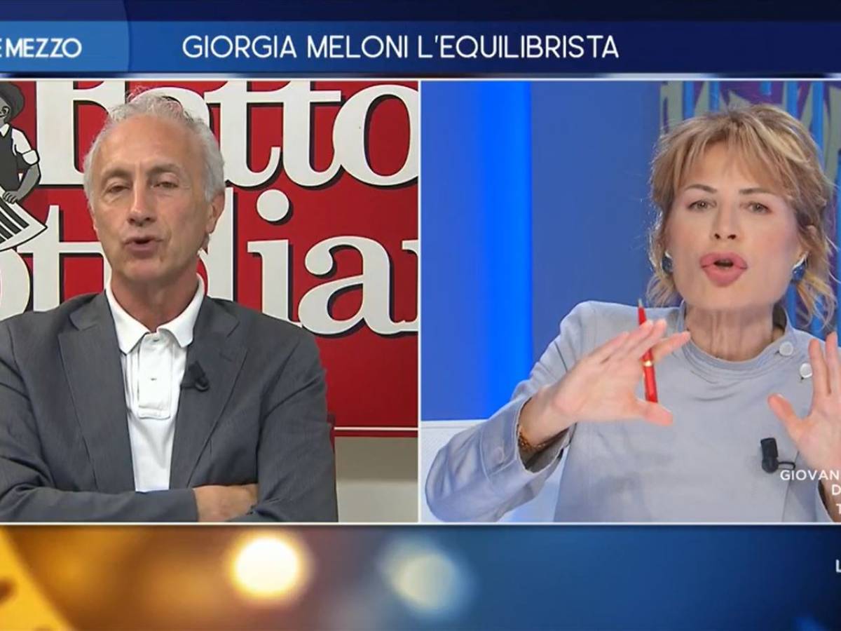 "La democrazia...". Scontro tra Gruber, Travaglio e Augias sull