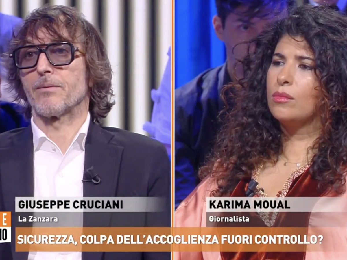 “Di Ramy si parla per mettere in croce la polizia”. Scontro di fuoco tra Cruciani e Karima Moual “Di Ramy si parla per mettere in croce la polizia”. Scontro di fuoco tra Cruciani e Karima Moual