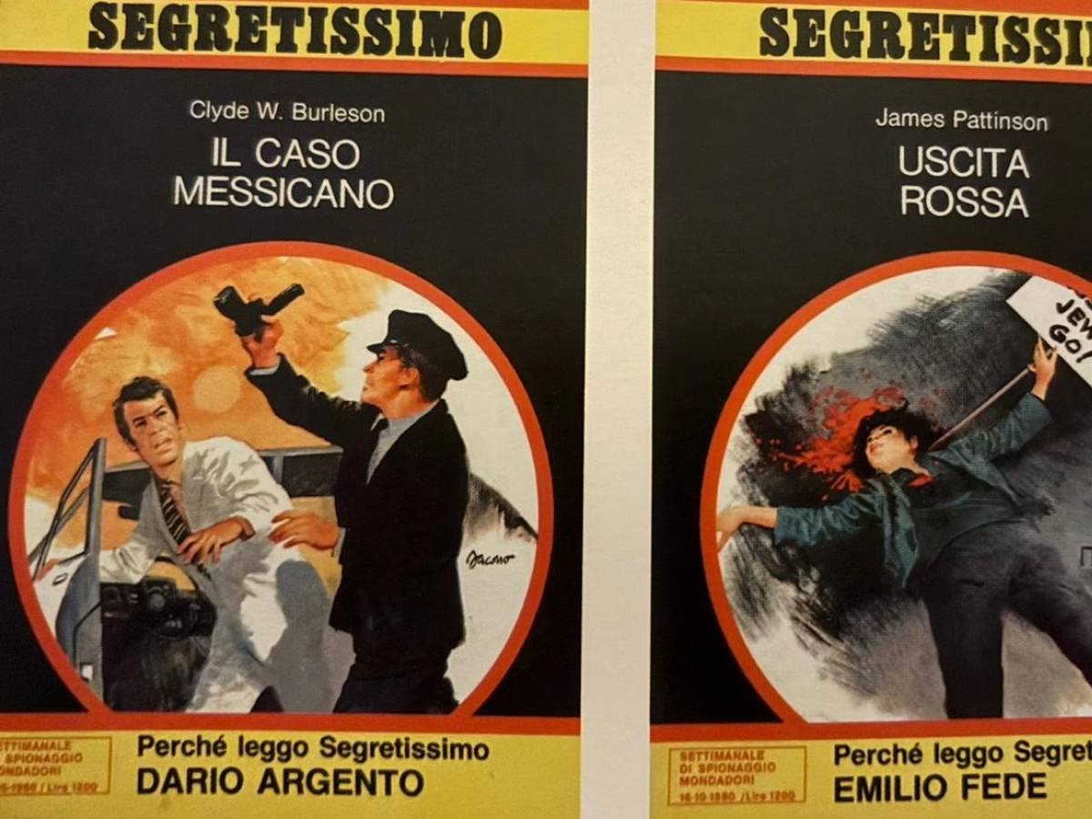 Quel segreto che accomuna Arbore, Argento e Pozzetto: la lettura da brivido dei gialli di "Segretissimo" Quel segreto che accomuna Arbore, Argento e Pozzetto: la lettura da brivido dei gialli di "Segretissimo"