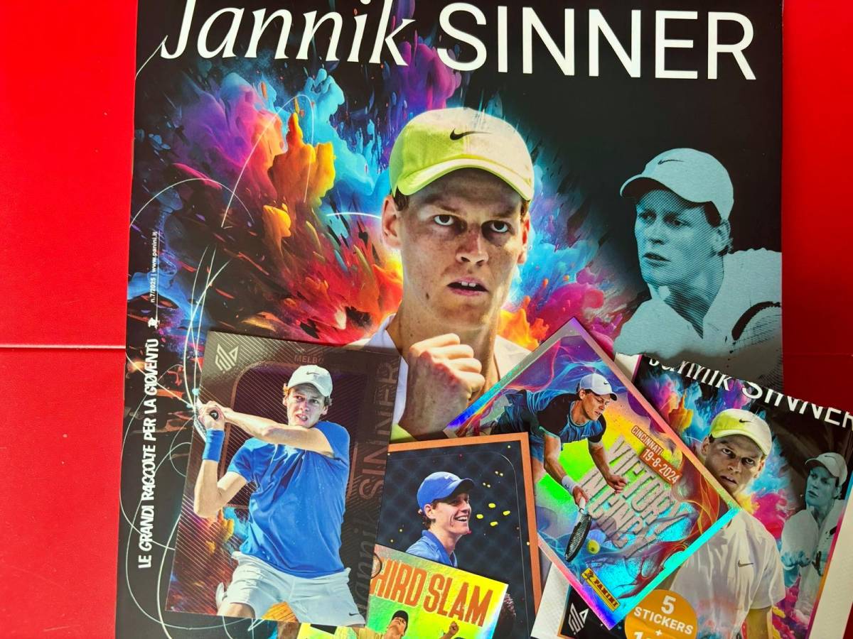 addio vecchie figurine dei calciatori ora i panini si farciscono con sinner