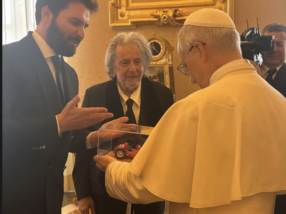 Al Pacino ha incontrato papa Leone XIV Al Pacino ha incontrato papa Leone XIV