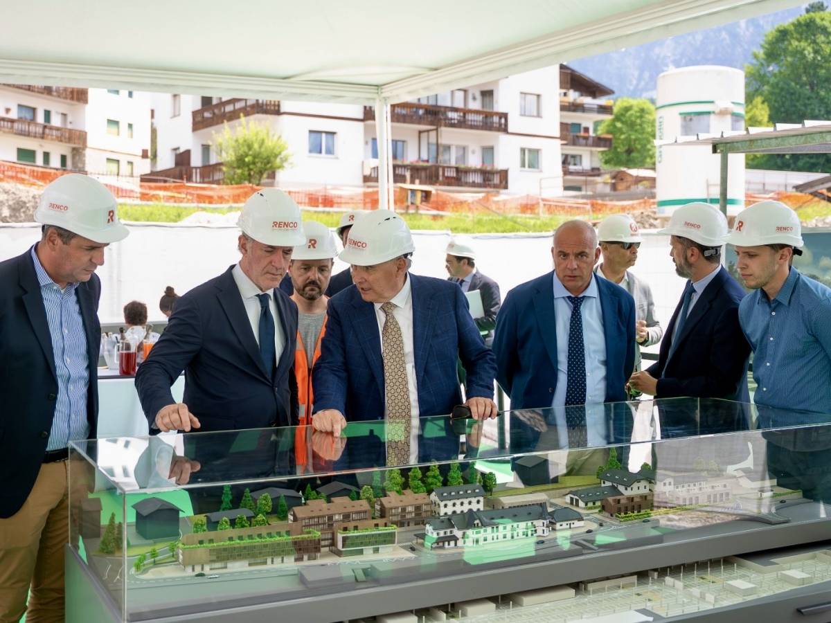 Luca Zaia visita i cantieri dell Luca Zaia visita i cantieri dell