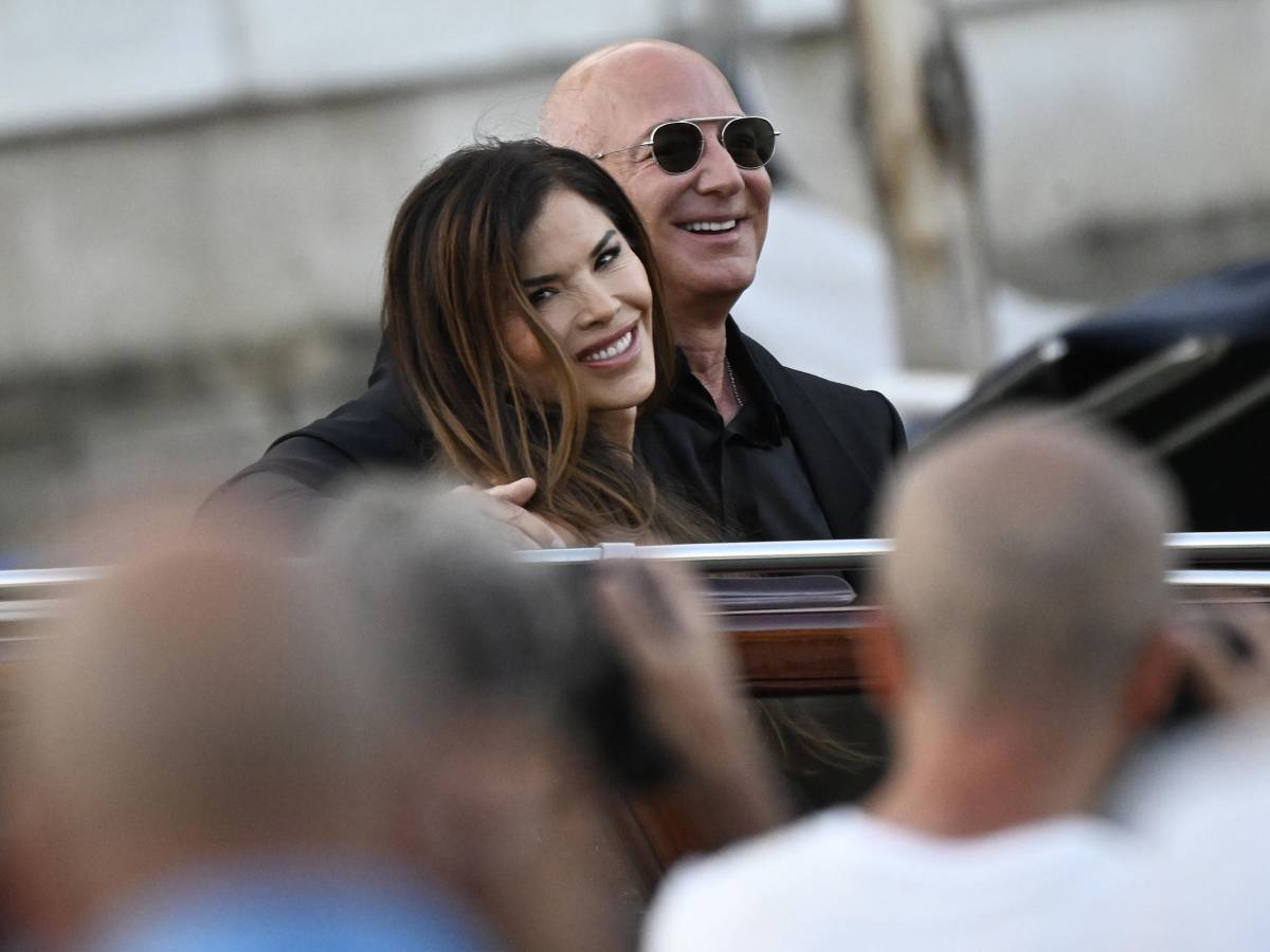 i bezos salutano venezia abbiamo condiviso un sogno