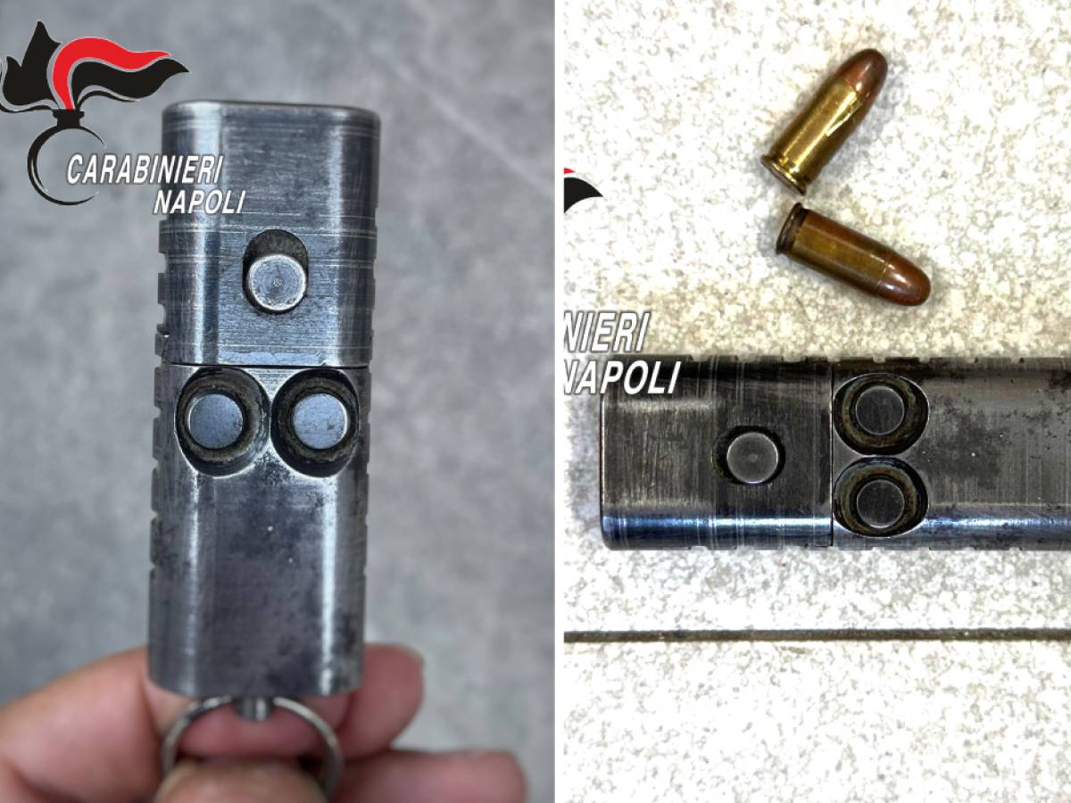 la pistola portachiavi cos 232 e come funziona la nuova arma scoperta a napoli dai carabinieri