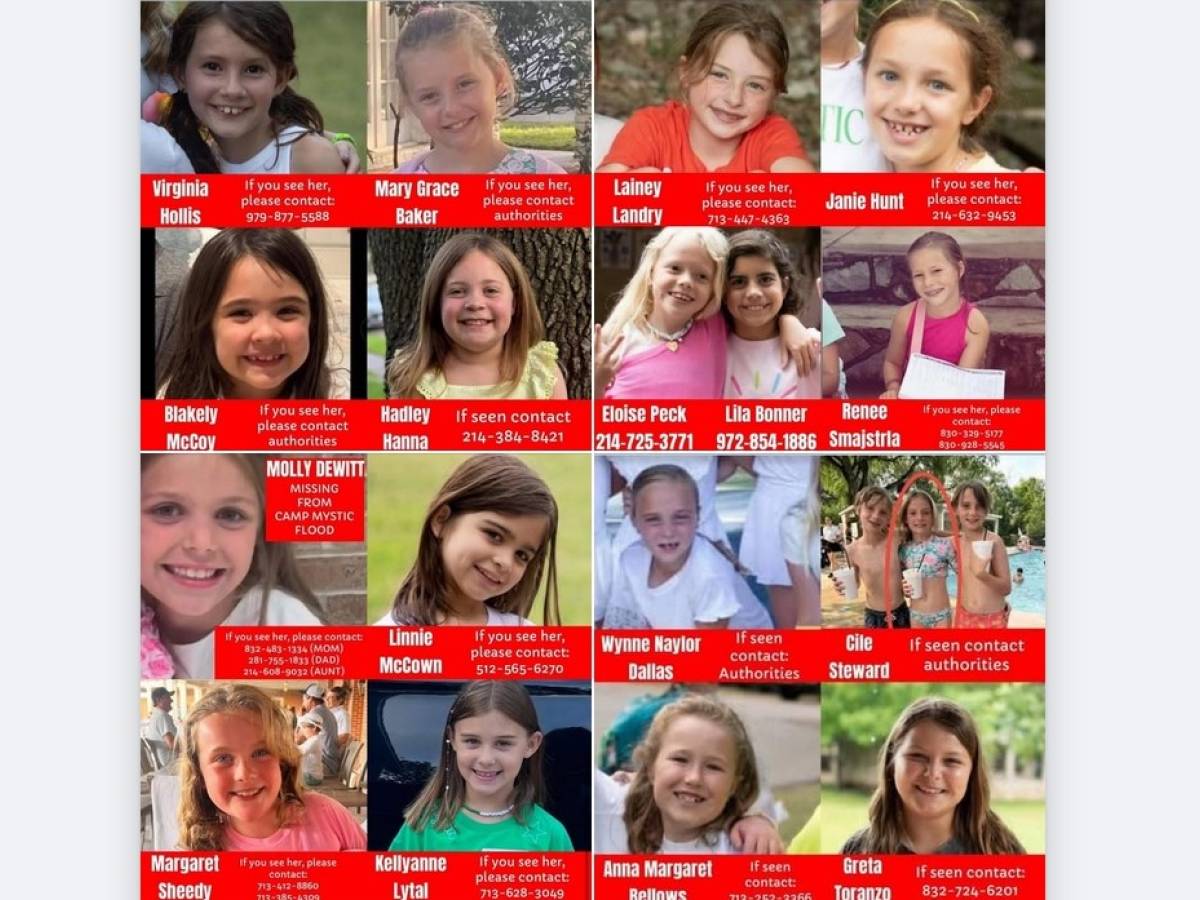 Tragedia in Texas, continua la ricerca dei dispersi: tra di loro 25 bambine, l Tragedia in Texas, continua la ricerca dei dispersi: tra di loro 25 bambine, l