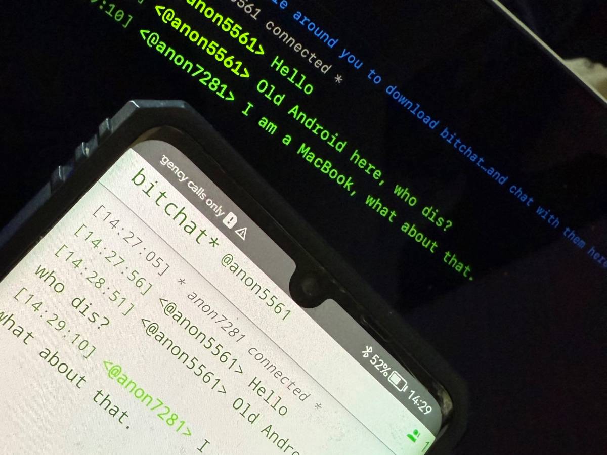 Chattare senza internet e in anonimo? Arriva l