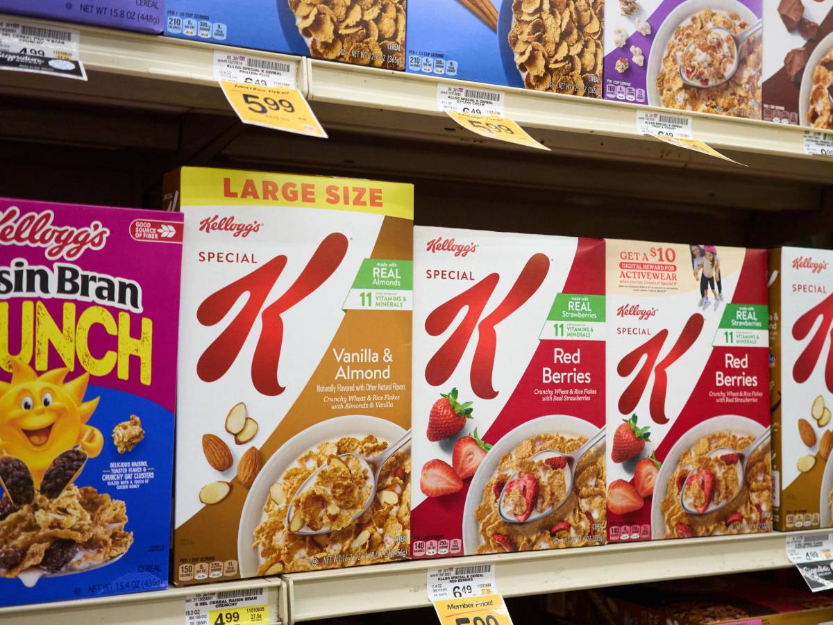 ferrero fa colazione con i cereali kellogg