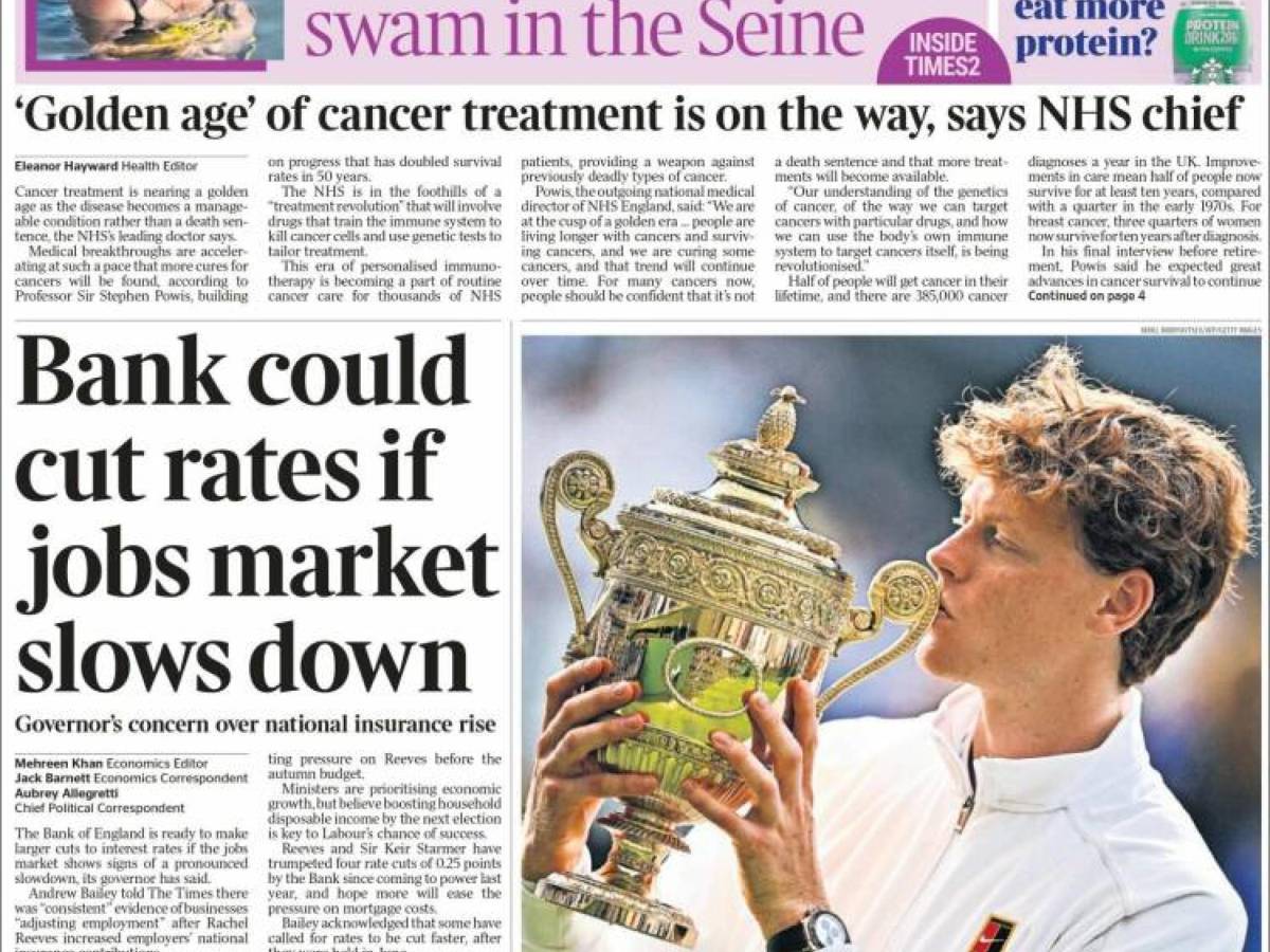 La stampa inglese insulta Sinner: "La vittoria degli avvocati" La stampa inglese insulta Sinner: "La vittoria degli avvocati"