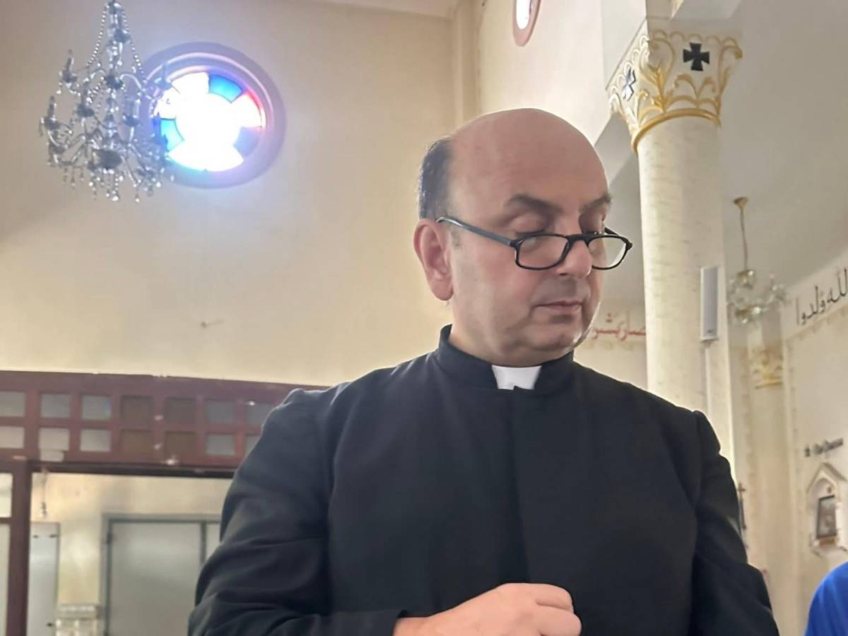 chi 232 padre romanelli il parroco ferito nel raid israeliano a gaza