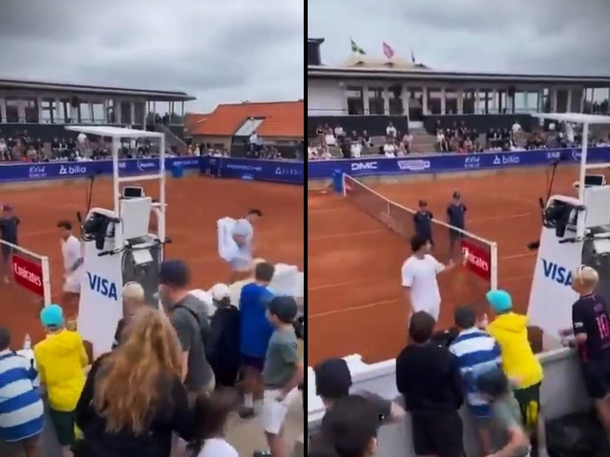 Tennis, insulti e minacce tra Garin e Carabelli: "Cosa ti ho fatto, str..zo? Vieni negli spogliatoi" Tennis, insulti e minacce tra Garin e Carabelli: "Cosa ti ho fatto, str..zo? Vieni negli spogliatoi"