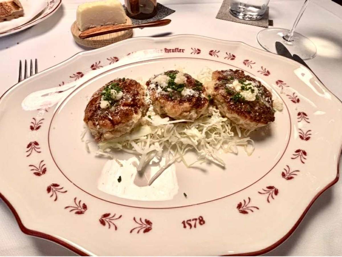 Ansitz Heufler, l’osteria di Niederkofler