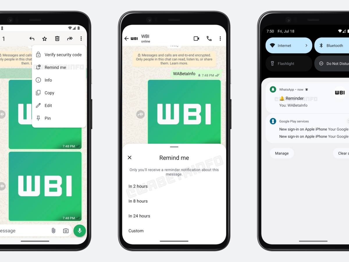 whatsapp con i promemoria non potrai pi249 perdere i messaggi importanti