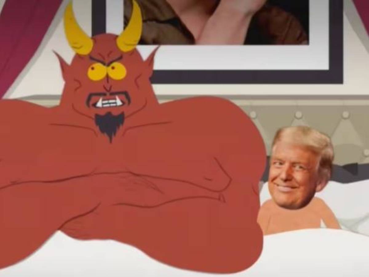 "Trump a letto con Satana": così South Park prende in giro il presidente Usa