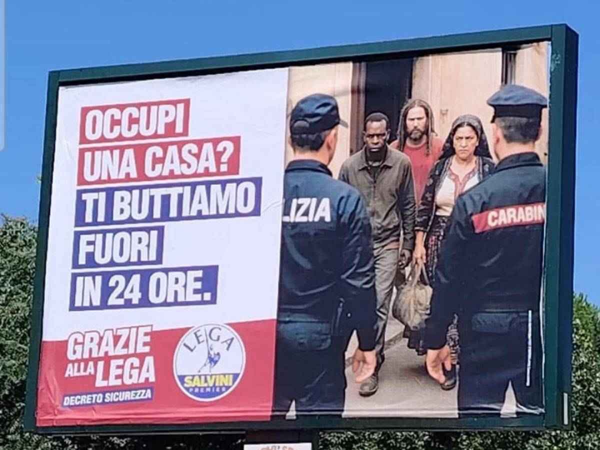 roma il comune censura i manifesti della lega sul dl sicurezza 200 bavaglio comunista