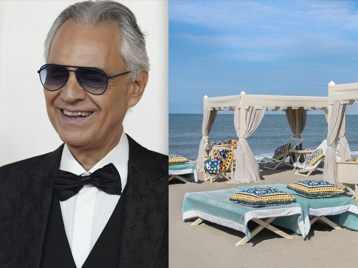 andrea bocelli quanto costa una tenda nel suo stabilimento balneare tutti i segreti del miglior beach club d italia