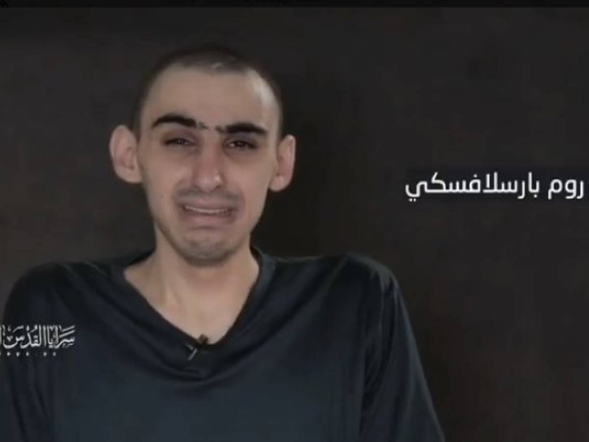 nuovo video di un ostaggio diffuso dai terroristi palestinesi la madre hanno distrutto mio figlio