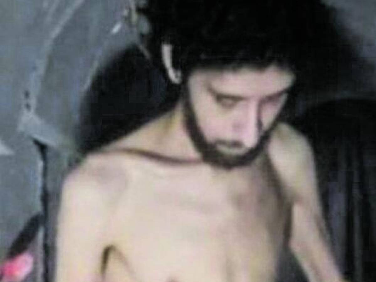 l ostaggio scheletrico indigna israele